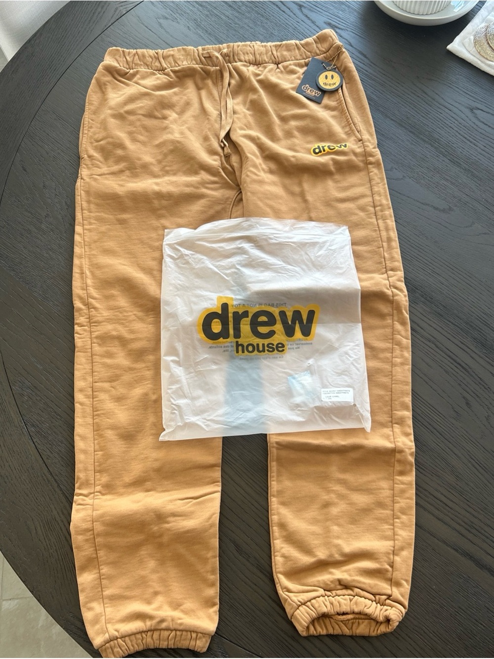 Drew House Secret Sweatpants Camel Brown 2XL NEW